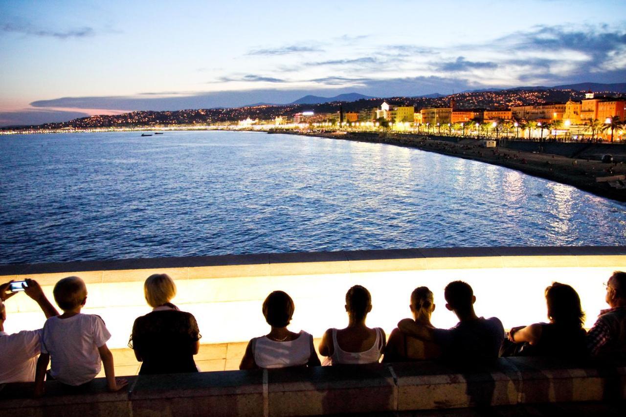 Palais Med - Palais Mediterraneen - Panoramic View Nizza Exterior foto
